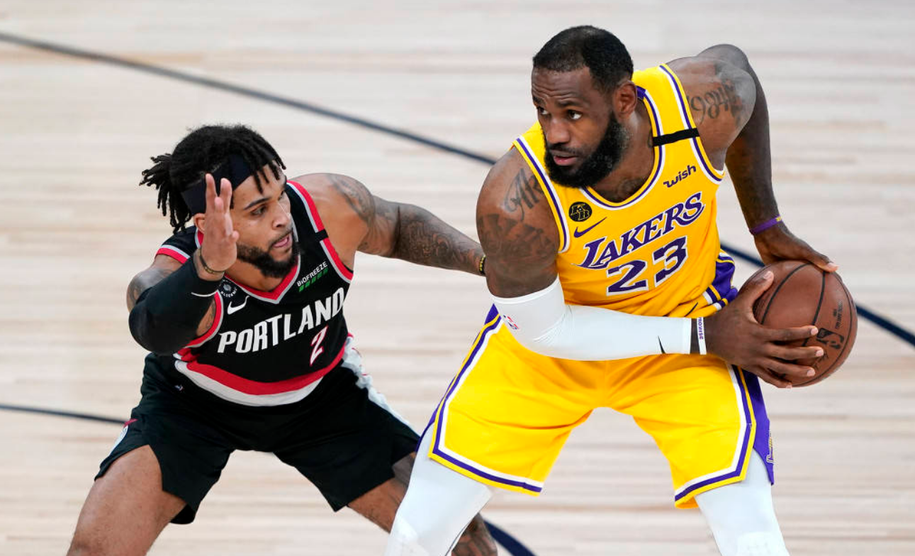 湖人大胜猛龙，詹皇发威带队取得五连胜